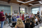 Abschlusskonzert der Musikschüler der Blasmusik (Foto: Johanna Pröger) 2024 07 24 Konzert Musikschueler 05