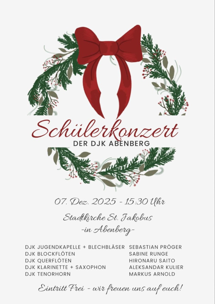 2025 12 07 Schuelerkonzert