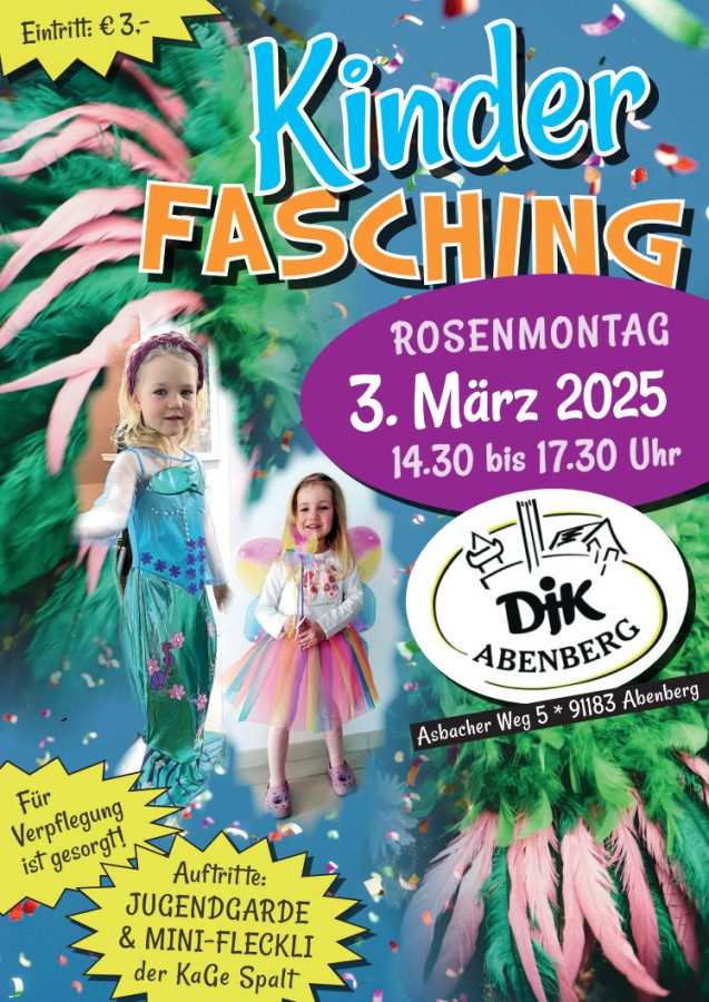 2025 03 03 Kinderfasching